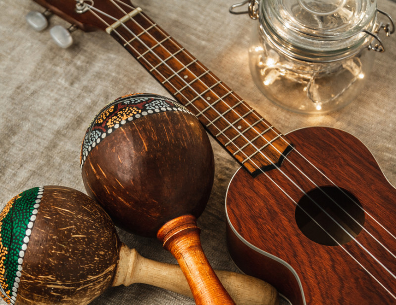 Vacances trois instruments  de  musique   cr er avec les 